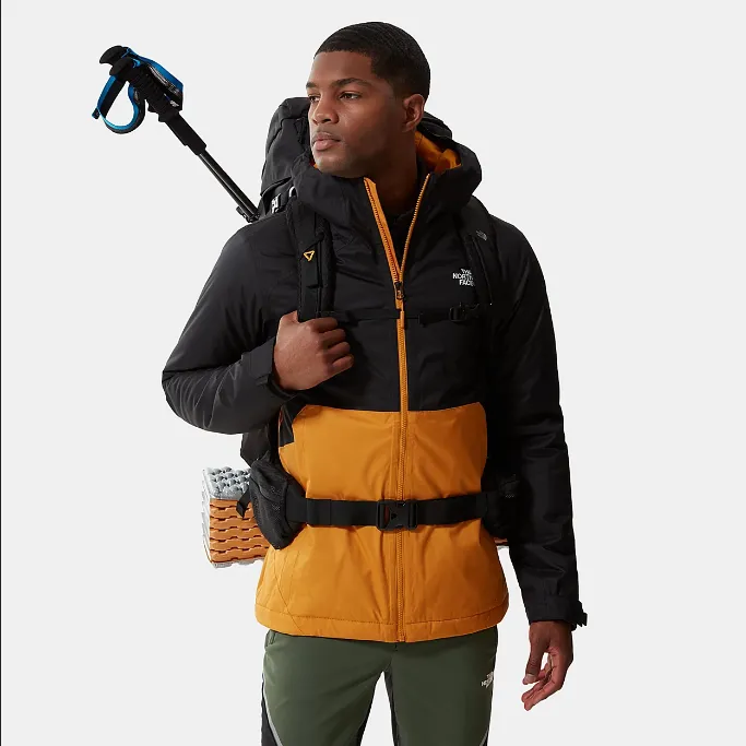 The North Face Jacket Millerton NF0A3YFIAUV citrine yellow-black