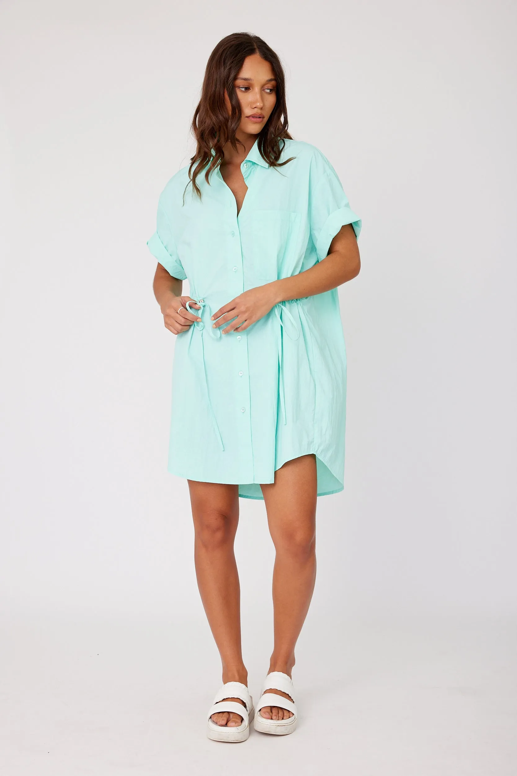 TILLY Dress Aqua Green