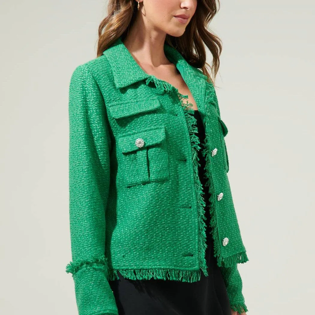 Trista Tweed Blazer