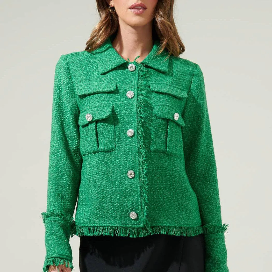 Trista Tweed Blazer