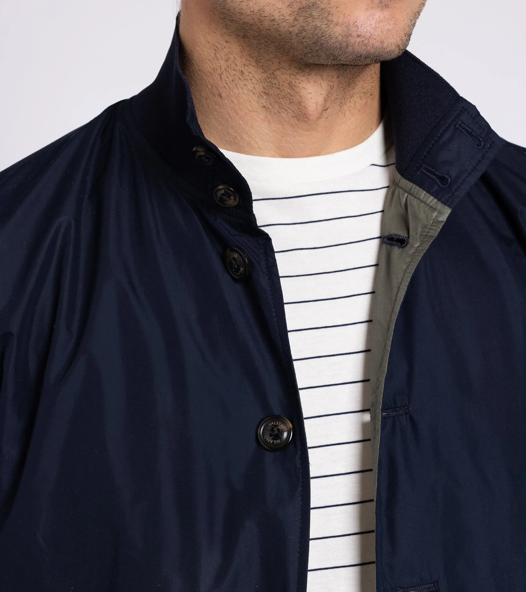 Valstar Packable Nylon Valstarino Jacket: Navy