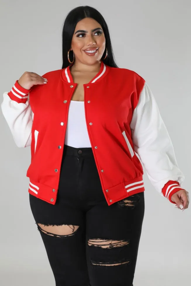 Varsity Jacket (Red)