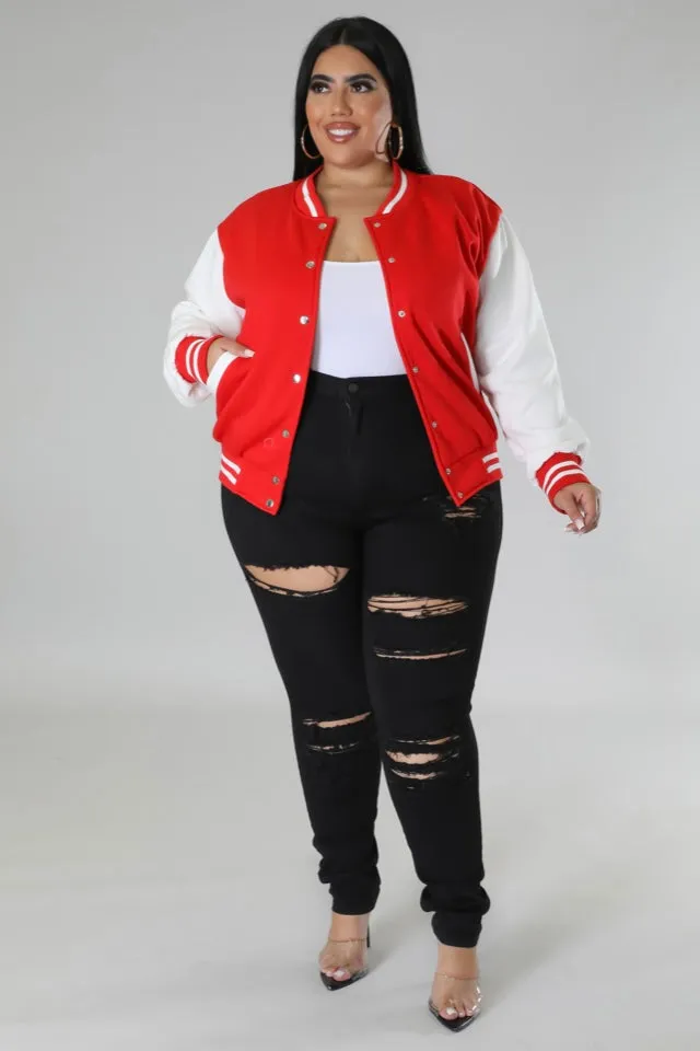 Varsity Jacket (Red)