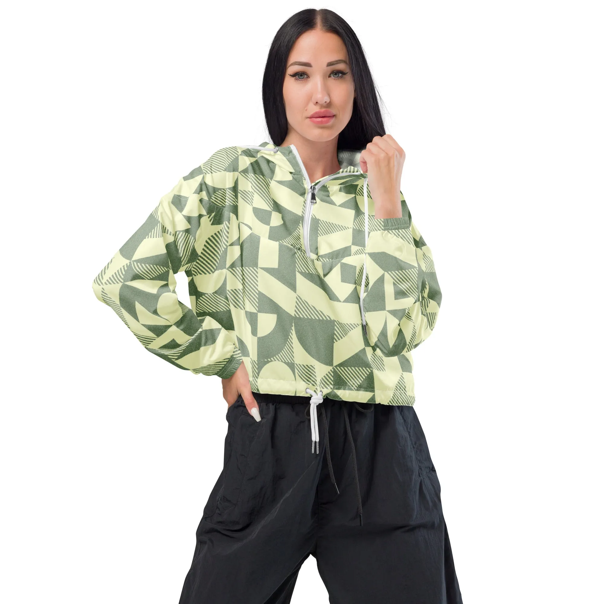 Women’s cropped windbreaker