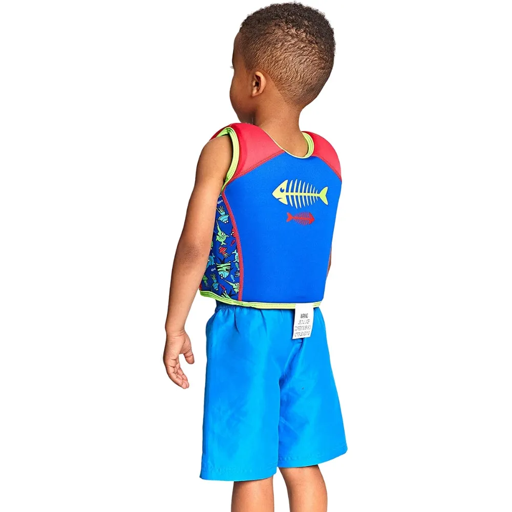 Zoggs Blue, Green & Red Learn To Swim Swim Vest